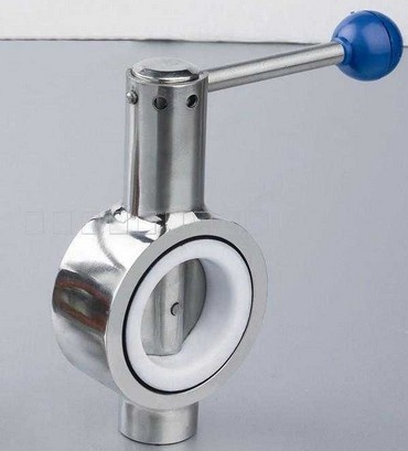 Stainless Steel Directional Butterfly Valve with Plastic Handle