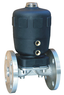 G641X-10p Pneumatic Flanged Diaphragm Valve