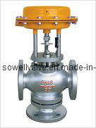 Pneumatic Diaphragm Three Way Control Valve