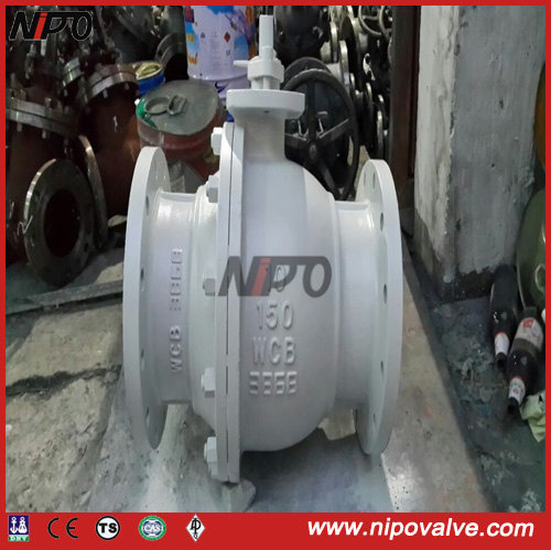 Flanged Cast Steel Trunnion Ball Valve