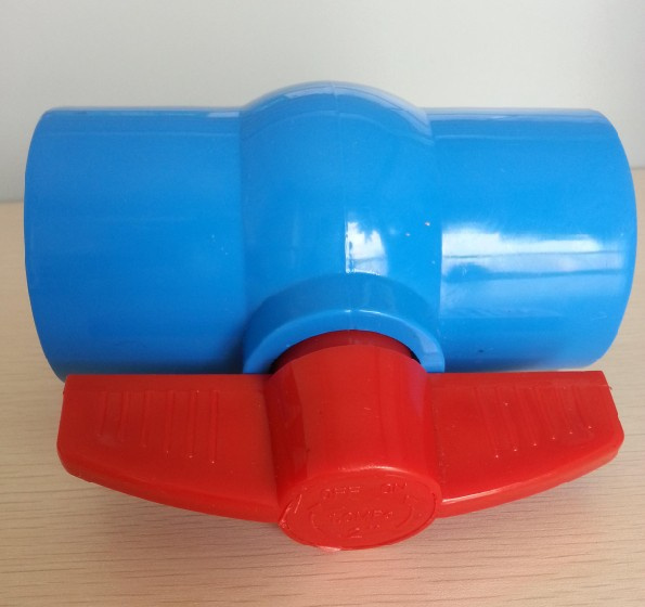 2015 Hot Selling Blue PVC Ball Valve/PVC Valve