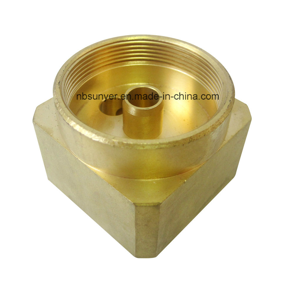 Brass Parts with Threads and Drilling Holes