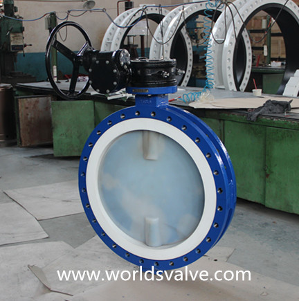 PFA U Type Butterfly Valve