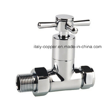 CE Certified Brass Chromed Radiator Valve (AV3089)