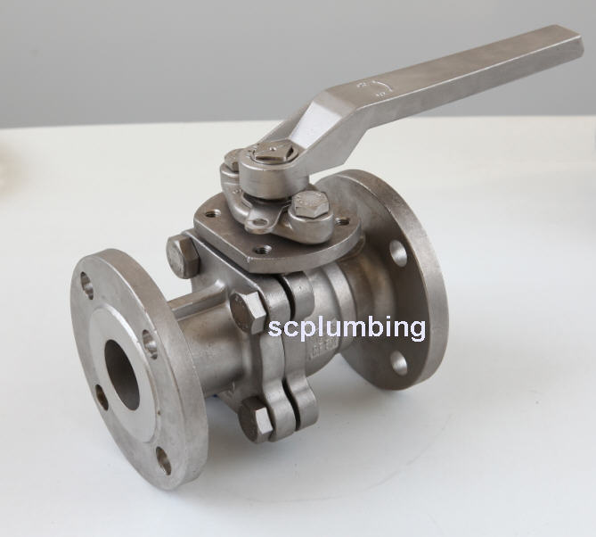 2-PC Flanged Ball Valve