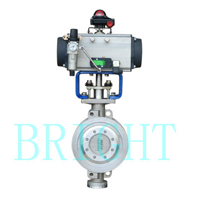 Hb2416 Pneumatic Triple- Eccentric Butterfly Valve