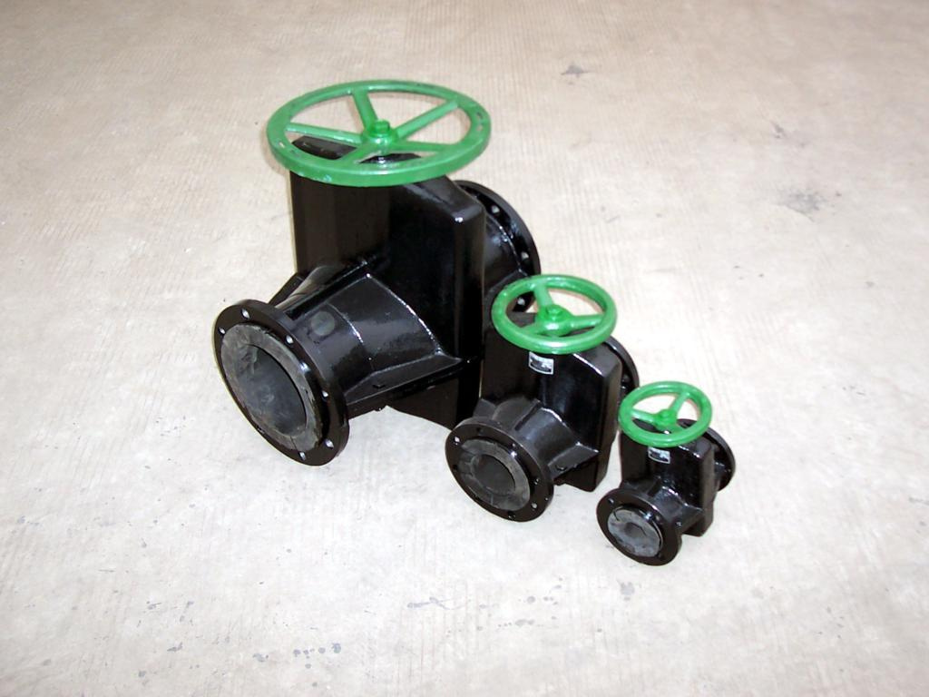 Cast Aluminium Pipe Clamping Pinch Valve