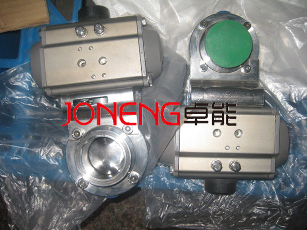 Stainless Steel Sanitary Grade Pnuematic Butterfly Valve (JN-BV1001)