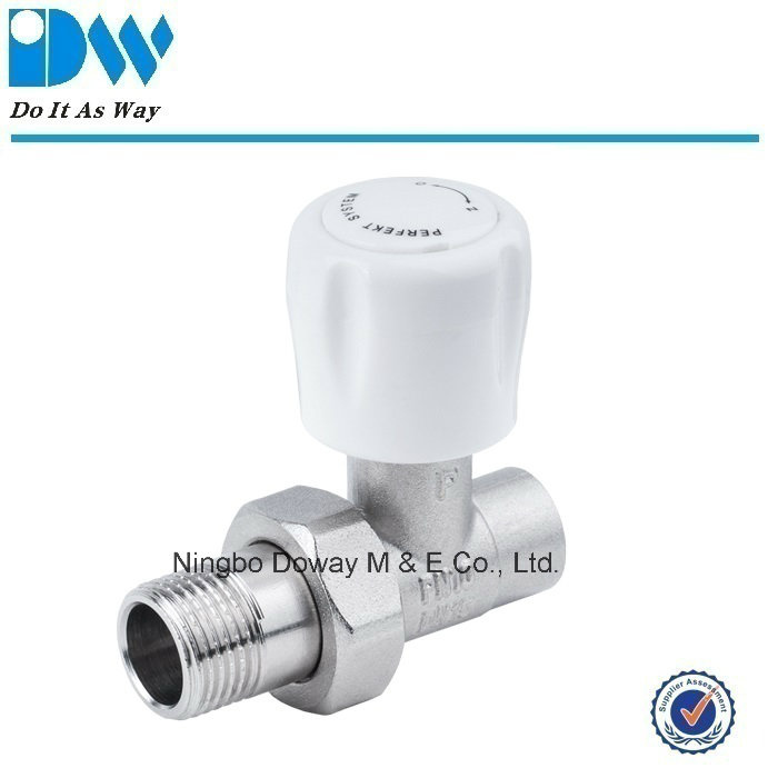Brass Radiator Valve Soder End for Light Design