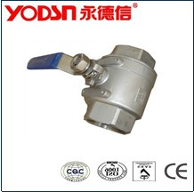 Sanitary Stainless Steel 2PC Ball Valve (ISO9001: 2008, CE, TUV Certified)