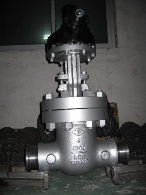 Pressure Seal Class 1500 Lcc Butt Welded Gate Valve