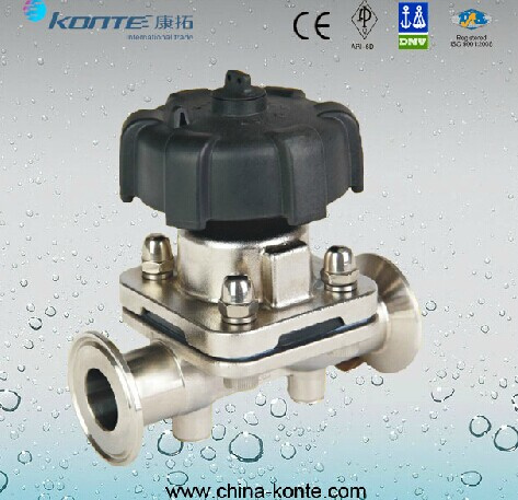 Stainless Steel Sanitary Diaphragm Valve Kt