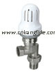 Automatic Angle Thermostatic Temperature Valve with Head (KLD801)