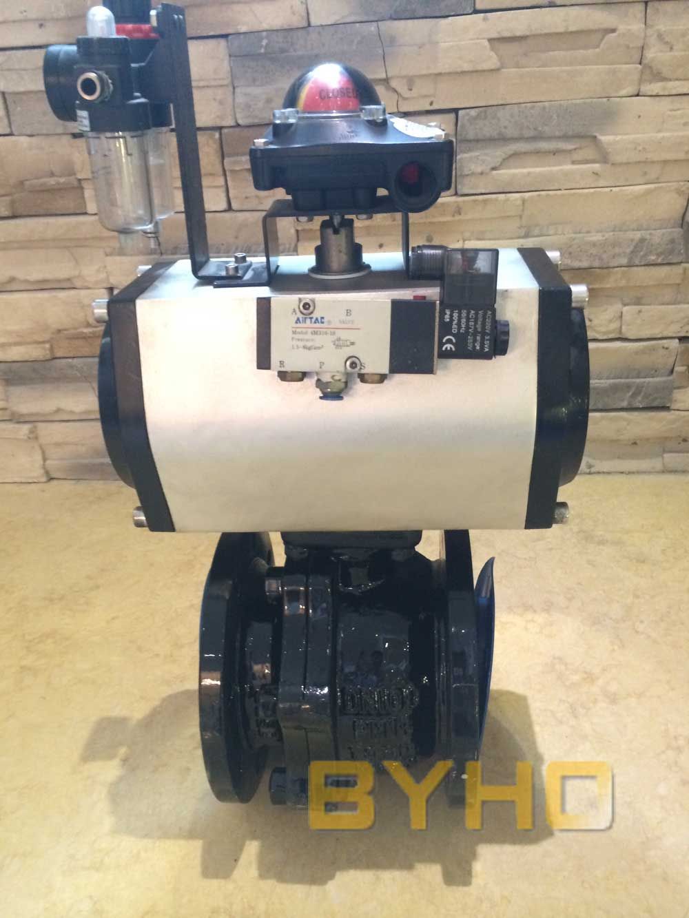 Pneumatic Cast Steel Float Ball Valve