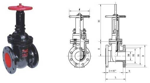 Rising Stem Resilient Seated Gate Valve (DIN 3352 F4)