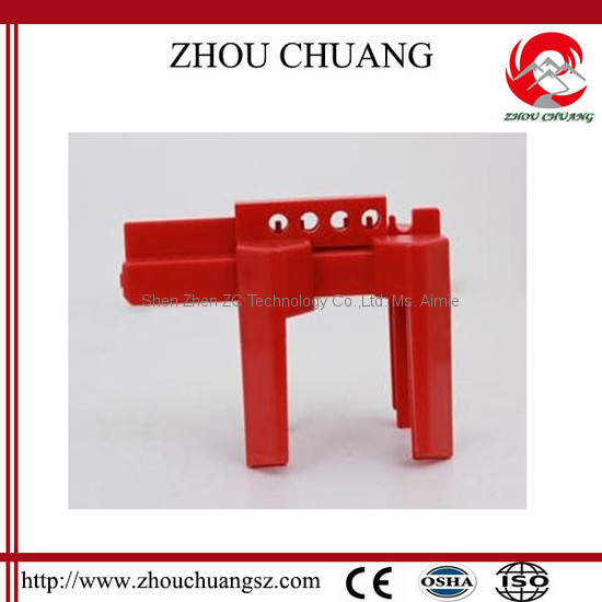 Durable Adjustable Ball Valve Lockout with Osha (ZC-F01)