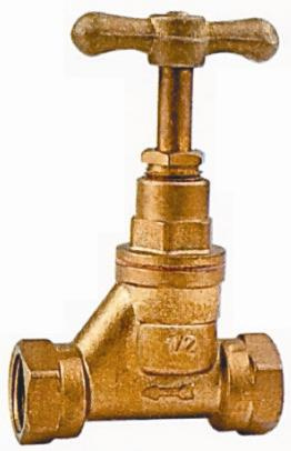 Thread End Brass Stop Valve (328017)