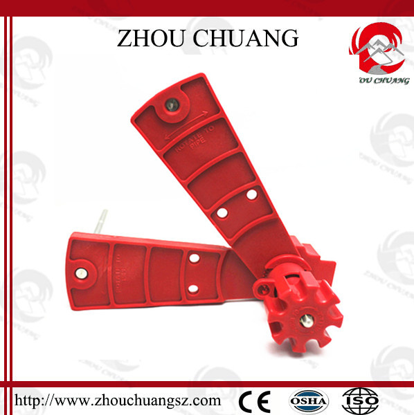 Two Arm Universal Valve Lockout