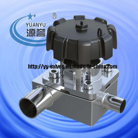 Sanitary T Type Reducing Diaphragm Valve (integrated type)