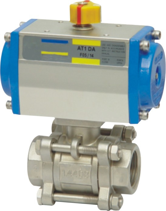 Pneumaitc Ball Valve, 3PC Ball Valve
