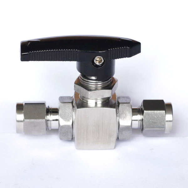 High Pressure Double Ferrule Compression Ball Valve