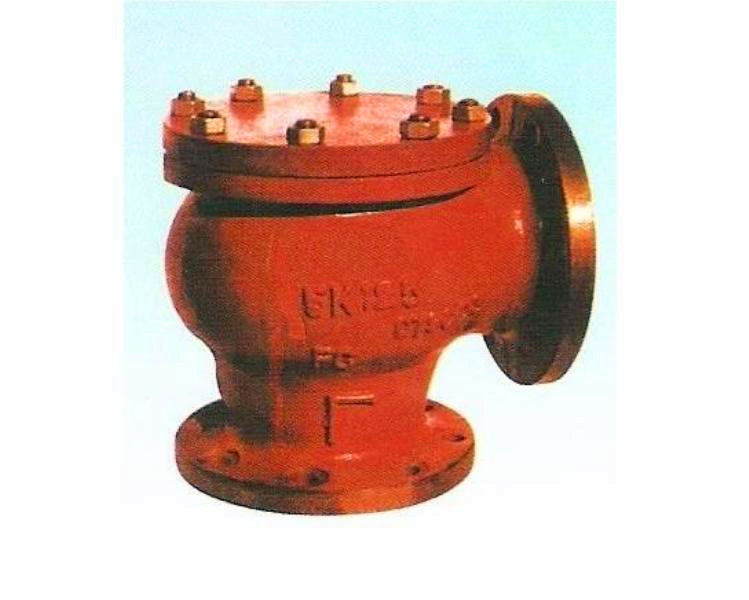 Marine Cast Iron Lift Check Angle Valve (JISF7359)
