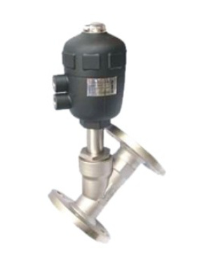 Flange Pneumatic Angle Seat Valve