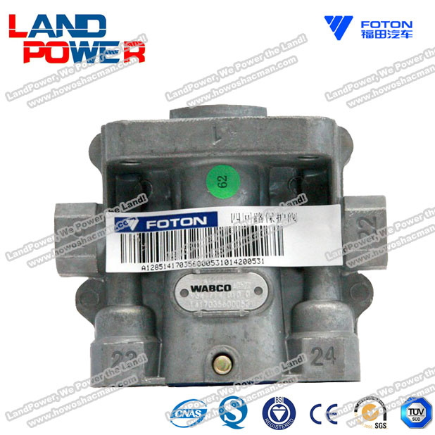 Four Circuit Protection Valve/Foton Truck Spare Parts