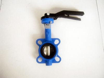 Cast Iron Wafer Type Lug Manual Butterfly Valve