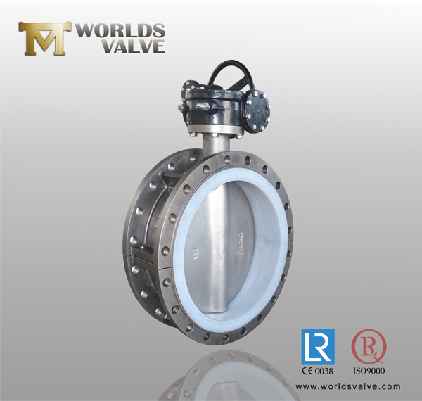 Electric Center Line Wafer Flange Butterfly Valve