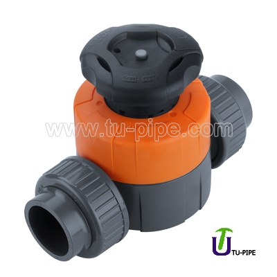 UPVC Union Type Diaphragm Valves DIN Pn16 (ANSI SCH 80)