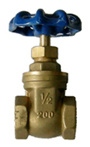 Gate Valve /Brass Compressed Gate