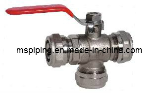 Compression Series-Tee Ball Valve