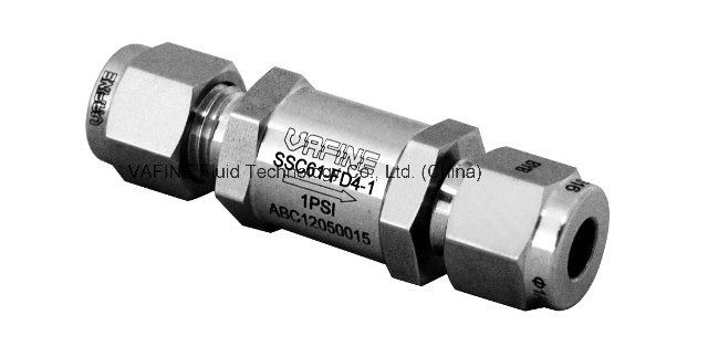 6000 Psig Fixed Cracking Pressures Check Valve