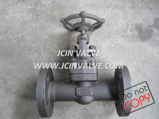 Forged Steel Globe Valve with Welded Flange Ends (J41H)