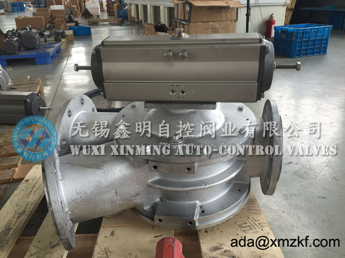135 Degree Special Pneumatic Actuator Ash Valve