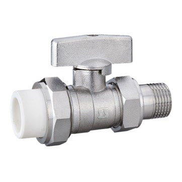 PP-R Live-Fit Brass Ball Valve (SS3060)