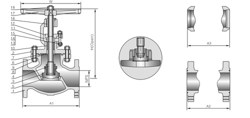 Cast Steel Globe Valve