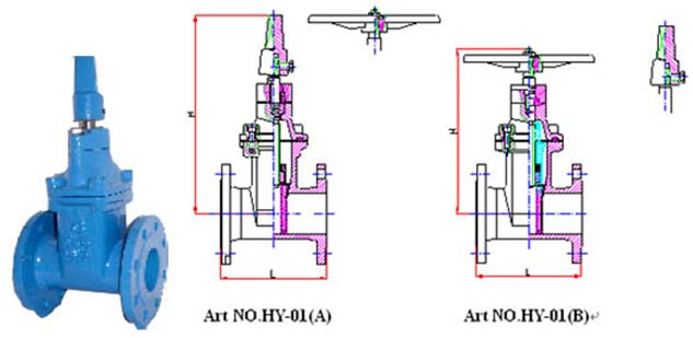 Cast Iron/Ductile Iron Gate Valve