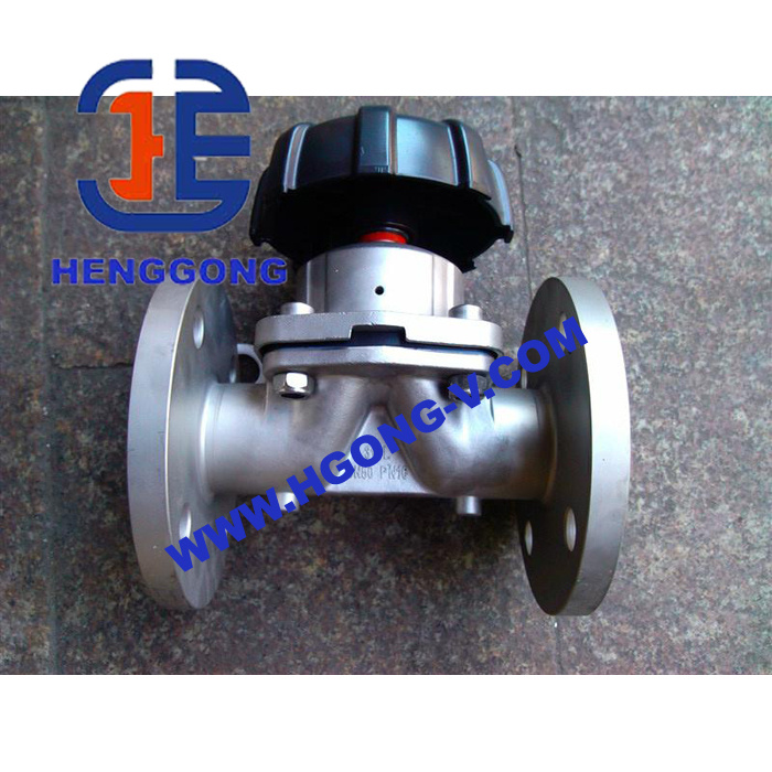 Sainless Steel/Ss304 DIN Pn16 Diaphragm Valve