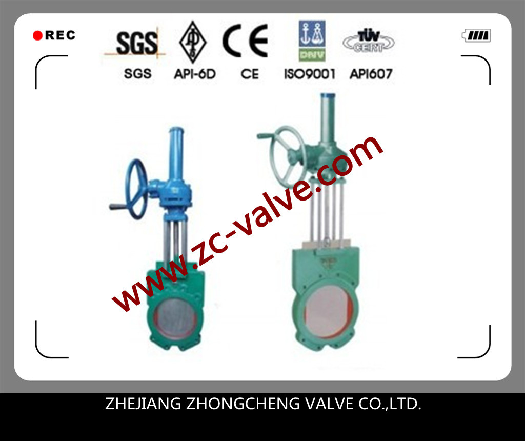 Bevel Gear Slurry Valve