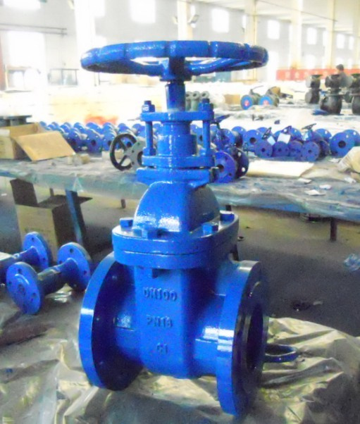 Cast Iron Bs 5163 Non-Rising Stem Gate Valve (Z45T-16)