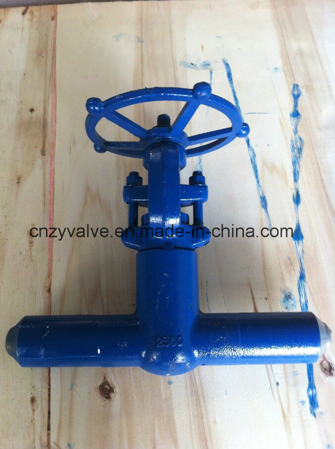 F22 Class2500 Welded Bonnet Pressure Sealed Gate Valve