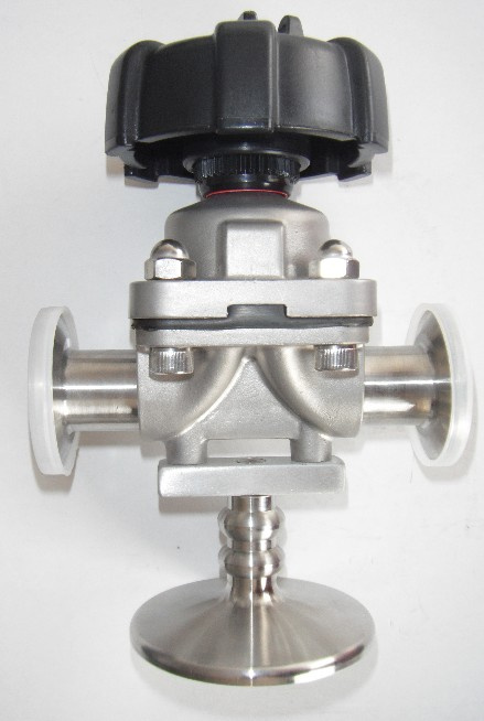 Ss304 Sanitary Manual Diaphragm Valve