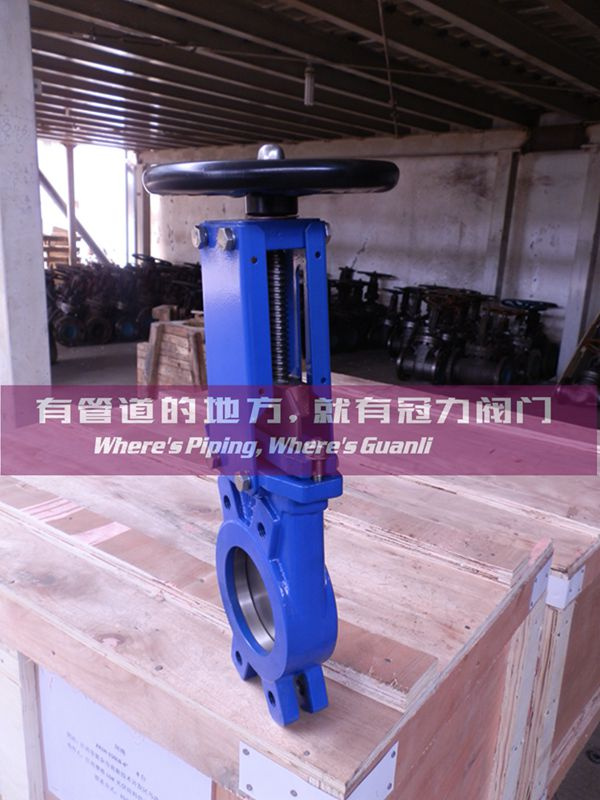 Non Rising Stem Manual Knife Gate Valve