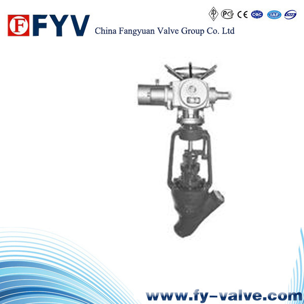 API High Temperature/High Pressure Y-Type Globe Valve