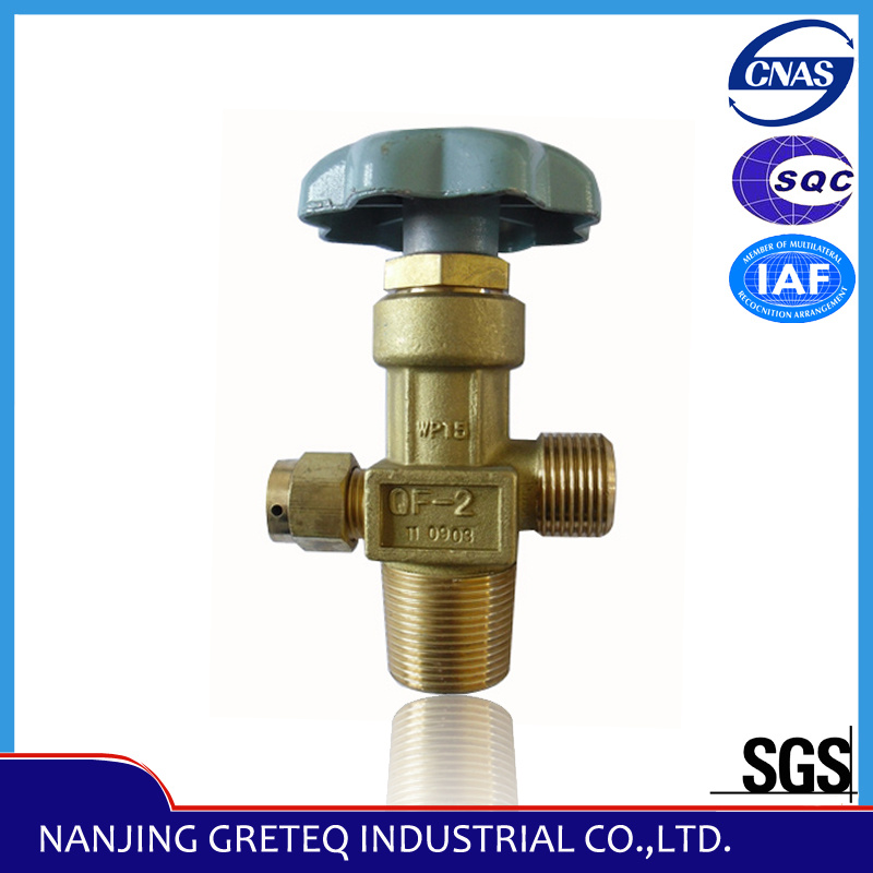 QF-2 Brass Oxygen Valve for Gas Cylinder