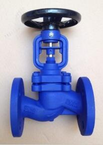 DIN Cast Iron Gg25/Ggg40 Bellows Globe Valve/Stop Valve Pn16
