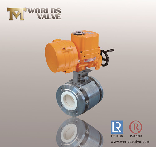 Electric Actuation Ceramic Lining Ball Valve