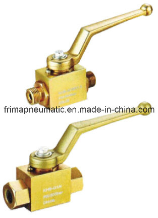 Khb G3/4'' High Pressure Hydraulic Block Ball Valve